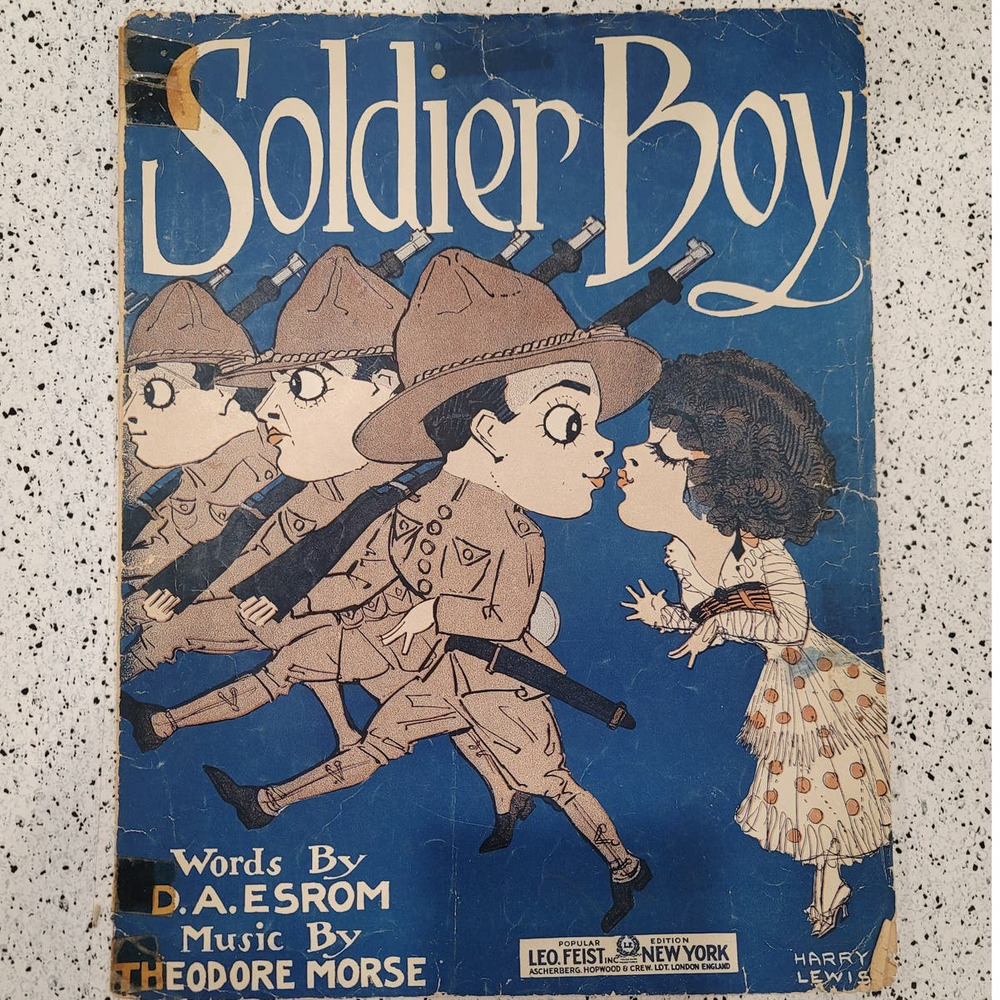 1915 Soldier Boy antique sheet music